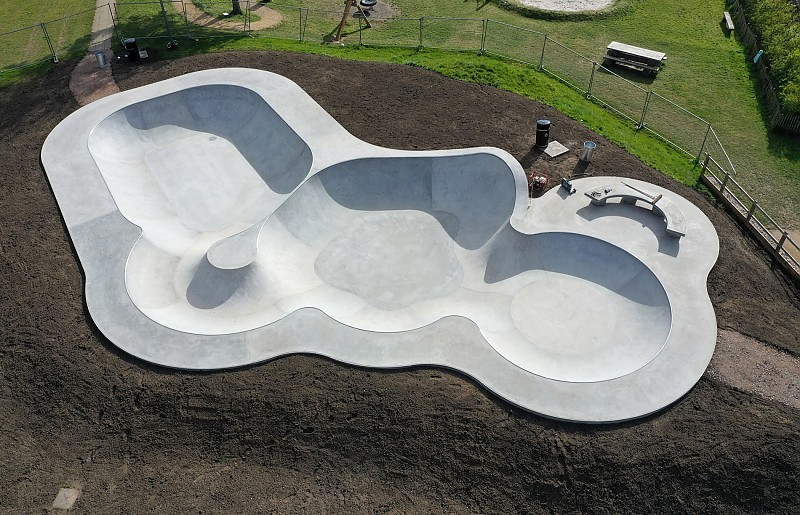 The new Beaminster Skatepark by Maverick is officially open